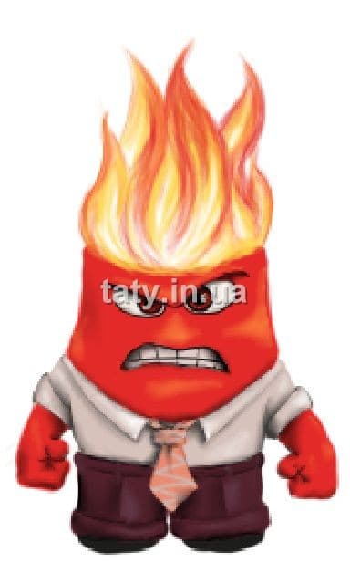 Тату Гнев