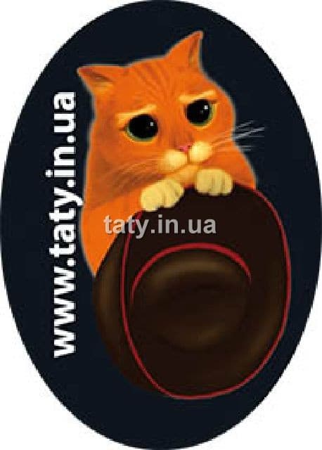 Наклейка для Телефона Кот в Сапогах