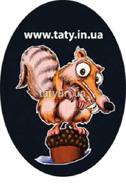 Наклейка для Телефона Скрэт из Ледникового Периода
